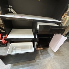 配達可【食器棚】【マルコ木工】クリーニング済み【管理番号1125】野の画像