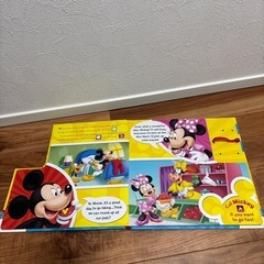 ミッキーマウス　音の鳴る絵本の画像
