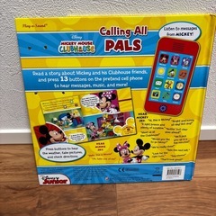 ミッキーマウス　音の鳴る絵本の画像