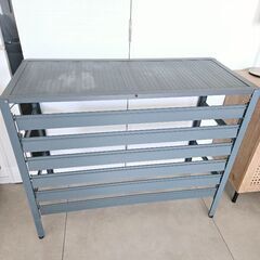 アルミ製 排気ルーバー方向調整 室外機カバー(大型) の画像