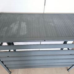 アルミ製 排気ルーバー方向調整 室外機カバー(大型) の画像