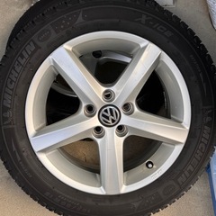フォルクスワーゲンポロ純正スタッドレスの画像