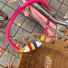 🚲BRIDGESTONE/HACCHI🚲18インチ子供用自転車🚲ピンク🚲ブリジストン🚲1532の画像