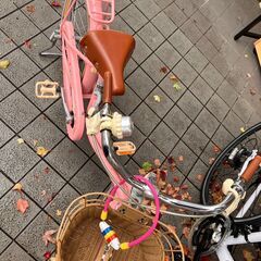 🚲BRIDGESTONE/HACCHI🚲18インチ子供用自転車🚲ピンク🚲ブリジストン🚲1532の画像