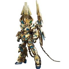 ゴールドメッキ HGUC 1/144 ユニコーンガンダム3号機 フェネクス (デストロイモード) (ナラティブVer.) [ゴールドコーティング]  の画像