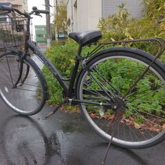 27インチのシティサイクルです。前後タイヤ新品交換済みです。の画像