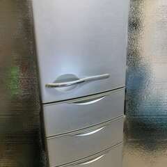 予約済　AQUA アクア 冷蔵庫(355L・右開き）ラグジュアリーシルバー AQR-361A-Sの画像