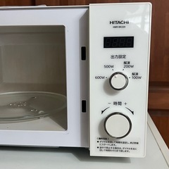 日立 電子レンジ 2020年製の画像