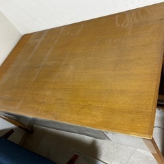 大塚家具 北欧風天然木ナチュラルダイニングテーブル&チェア4脚　ダイニングセットの画像