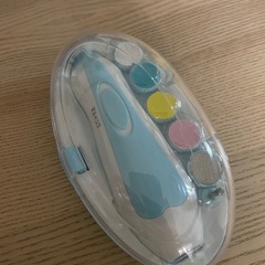 赤ちゃん 電動爪切りやすり １回使用のみ 美品の画像