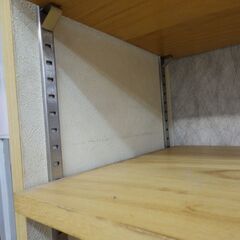 木製商品陳列棚の画像