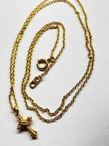 JUSTIN DAVIS DARLING CROSS ネックレス