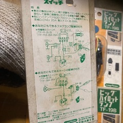 ビッグ パイロットランプ TF-19B  12V用 長期保管品の画像