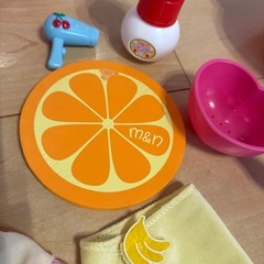 メルちゃん　フルーツいっぱいいちごのおふろセットの画像