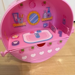 メルちゃん　フルーツいっぱいいちごのおふろセットの画像