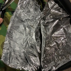 保冷バッグ　迷彩柄　未使用の画像