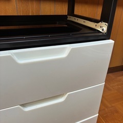 ［受け渡し先決まりました］白4段チェストの画像