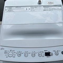 2022年製単身用4.5キロ洗濯機の画像