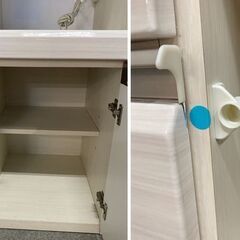 大川家具 キッチンカウンター 幅120 ハイグロスホワイト木目 フルスライドレール レンジ台 食器棚 カウンター 中古 店頭引取歓迎 R10233の画像