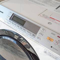 Panasonic☆大容量10kg☆2017年 クリーニング済み 動作良好☆NA-VX7700L 乾燥6kg 左開き【熊本/送料＆設置無料】保証付きの画像