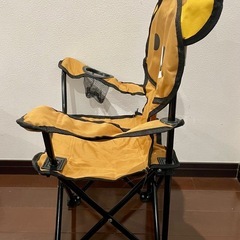 リラックマ　キッズ折りたたみチェアの画像