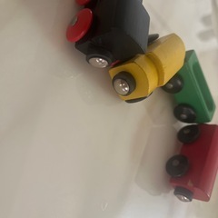 おもちゃ 木製 列車 の画像