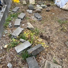 解体したブロックの画像