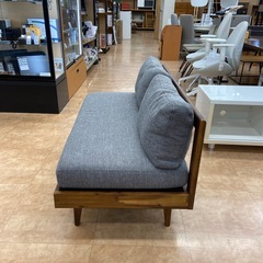 【来店いただける方限定】unico ベンチアームソファー【トレファク摂津店】の画像