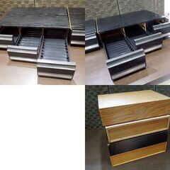 昭和レトロ カセットテープケース 収納ボックス 4台セット カセットテープ収納 オブジェ 撮影小物 札幌市 新道東店の画像