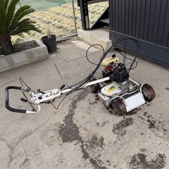 A-246△ v 岐阜発/ アグリップ/ スパイダーモア/ SP850/ 草刈機/ エンジン始動/ ジャンク/ 走行. ロータリー不可/ 現状品/ R7.4/1 △の画像