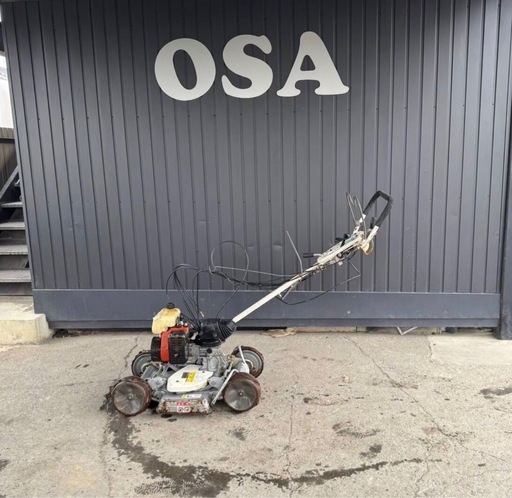 A-246△ v 岐阜発/ アグリップ/ スパイダーモア/ SP850/ 草刈機/ エンジン始動/ ジャンク/ 走行. ロータリー不可/ 現状品/ R7.4/1 △