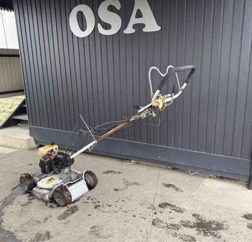 A-246△ v 岐阜発/ アグリップ/ スパイダーモア/ SP850/ 草刈機/ エンジン始動/ ジャンク/ 走行. ロータリー不可/ 現状品/ R7.4/1 △