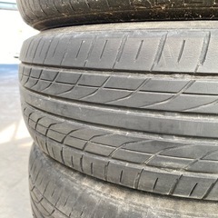 タイヤ　スチールホイール　4本の画像