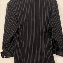 CECIL McBEE 7分丈シャツ レディース サイズM 長袖シャツ ストライプシャツ クール セシルマクビー 109 ワイシャツの画像