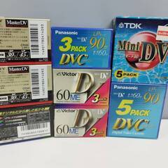 【新品未開封】Panasonic/SONY/Victor/TDK/ミニDVカセット/セット売りの画像