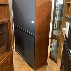 岡家具 スライド扉カップボード オフタイム【トレファク 川越店】の画像