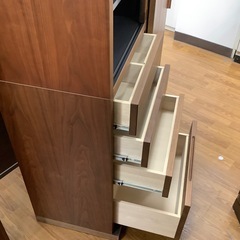 岡家具 スライド扉カップボード オフタイム【トレファク 川越店】の画像