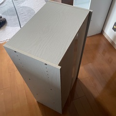 カラーボックス白の画像