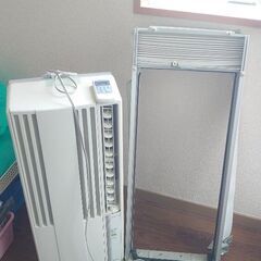 『緊急時の備え✨エアコン工事のいらない窓用エアコン』🎶コロナ窓用エアコン ◆CW−1612の画像