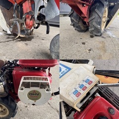 A-246△ v 岐阜発/ エースローター/ AR700/ 管理機/ パタパタ整形機/ ネギ/ イチゴ/ 実動 動画高畝整形/ 現状品/ 管10s/ R7.9/19 △の画像