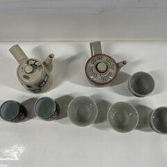 九谷焼 茶器 急須2点 湯呑6点 湯飲み 和食器 の画像