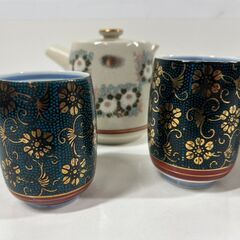 九谷焼 茶器 急須2点 湯呑6点 湯飲み 和食器 の画像