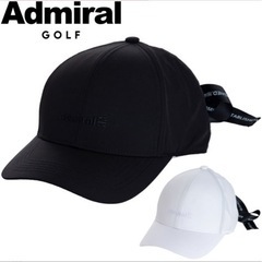 Admiral ゴルフ レディース キャップ ホワイトの画像
