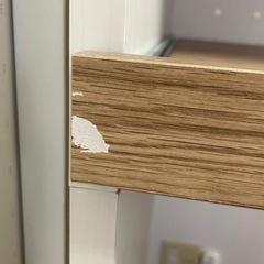 ゴミ箱収納付キッチンラックの画像