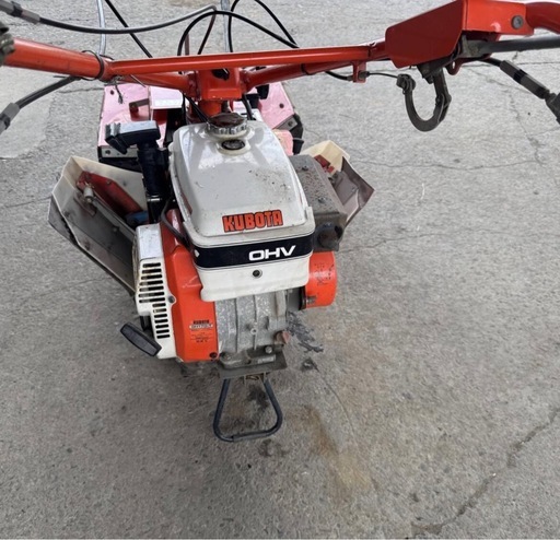 A-247△ v 岐阜発/ クボタ/ グッディ/ T1-60S/ 管理機/ パタパタ整形機/ ネギ/ イチゴ/ 実動 動画高畝整形/ 現状品/ 管18s/ R7.9/19 △