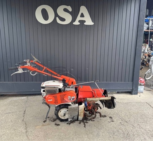 A-247△ v 岐阜発/ クボタ/ グッディ/ T1-60S/ 管理機/ パタパタ整形機/ ネギ/ イチゴ/ 実動 動画高畝整形/ 現状品/ 管18s/ R7.9/19 △