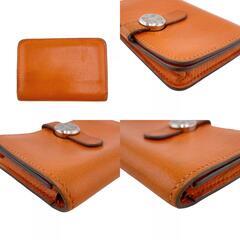 エルメス HERMES カードケース ドゴン オレンジの画像