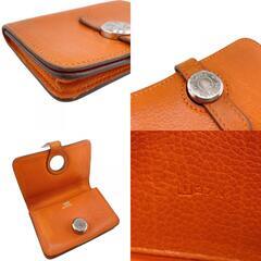 エルメス HERMES カードケース ドゴン オレンジの画像