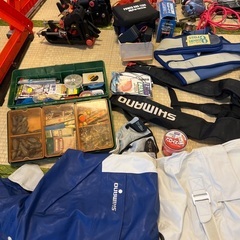 釣り道具一式の画像