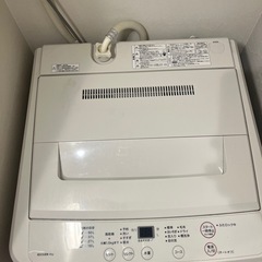 無印良品　全自動洗濯機　4.5kgの画像